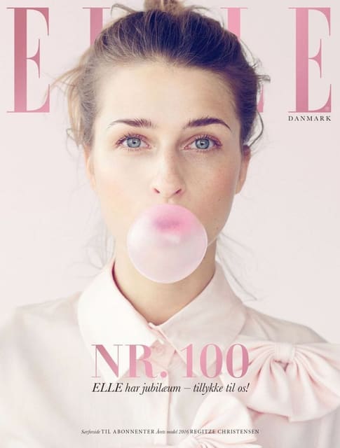 Elle Denmark February 2017 Cover — Elle Denmark