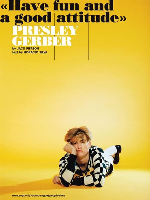 Presley Gerber — L'Uomo Vogue