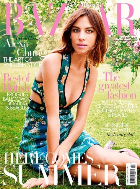 Harper's Bazaar UK July 2015 Cover — Harper's Bazaar UK