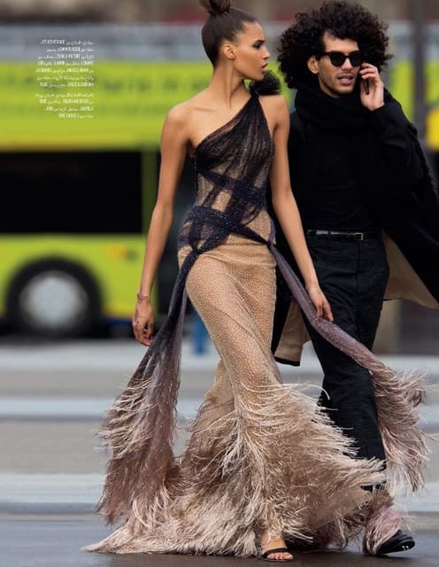 by Hans Feurer — Vogue Arabia