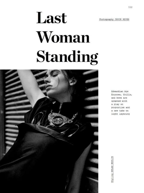 Last Woman Standing — L'Officiel Philippines