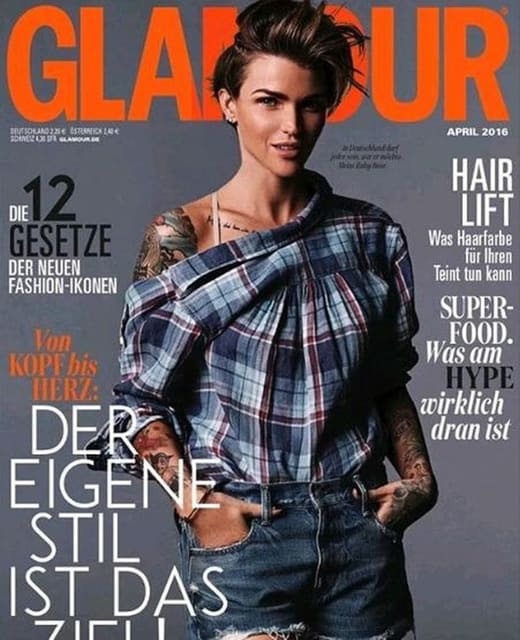 Glamour Germany April 2016 Cover — Glamour Germany