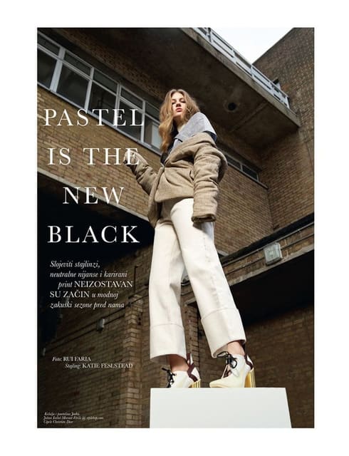 Pastel is The New Black — Elle Serbia