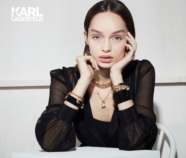 Karl Lagerfeld Swaroski Jewelry S/S 2017 — Karl Lagerfeld