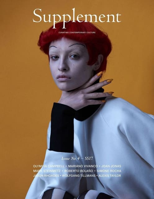 Supplement S/S 17 Cover — Supplement Magazine