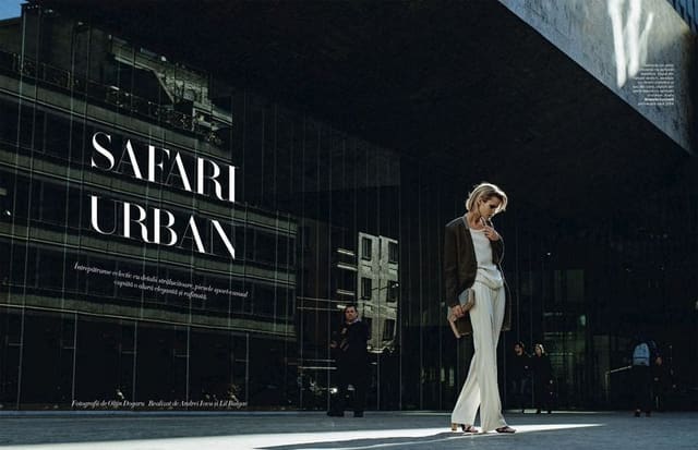Safari Urban — Harper's Bazaar Romania