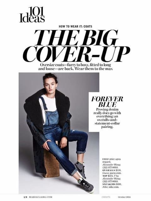 The Big Cover-Up — Marie Claire U.S.