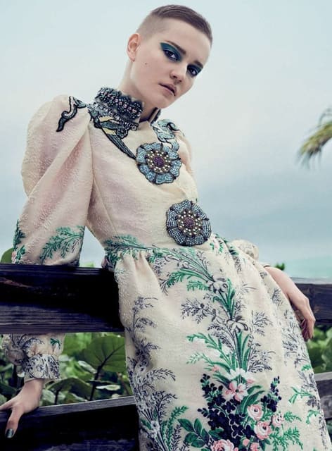Techno Garden — Harper's Bazaar Germany