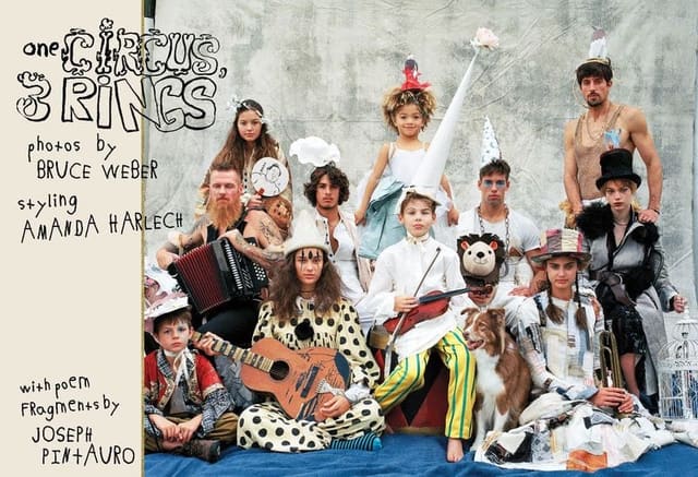 One Circus 3 Rings by Bruce Weber — V Magazine