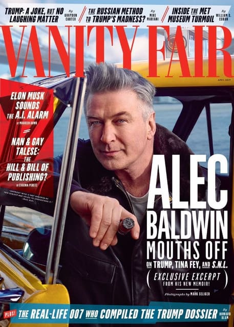 Vanity Fair April 2017 Cover — Vanity Fair U.S.