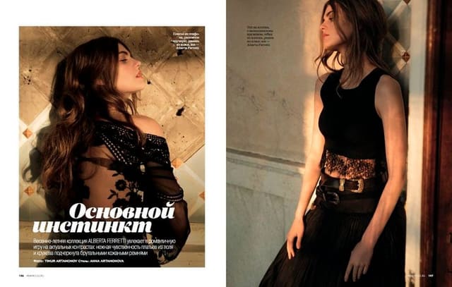 basic instinct — Elle Russia