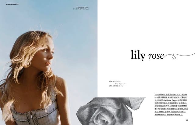 Lily Rose — Vogue Me China
