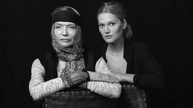 Toni & Veruschka — Zeit Magazine