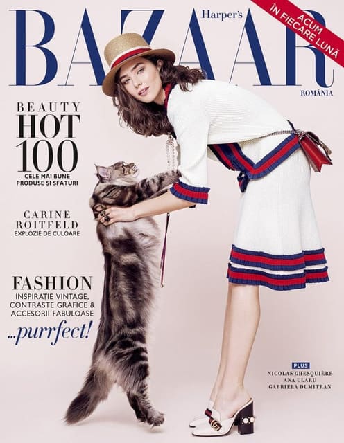 Harper's Bazaar Romania May 2017 Cover — Harper's Bazaar Romania