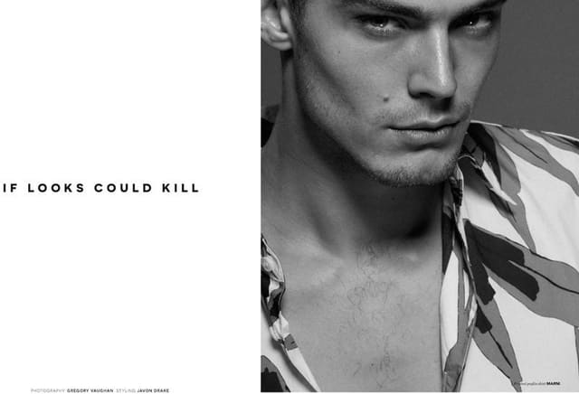 If looks could kill for H magazine