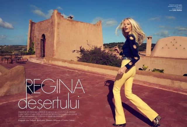 Regina desertului — Elle Romania