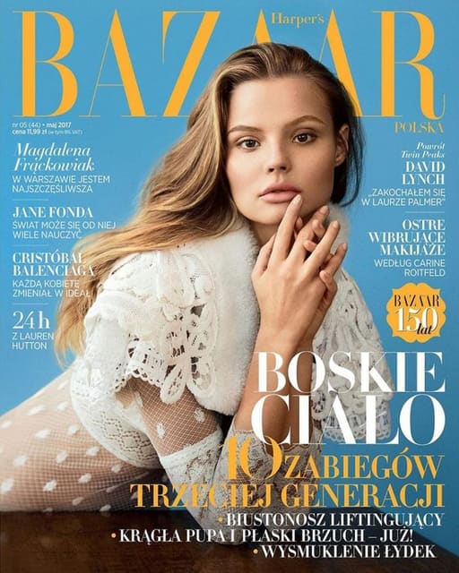 Harper's Bazaar Poland May 2017 Cover — Harper's Bazaar Poland