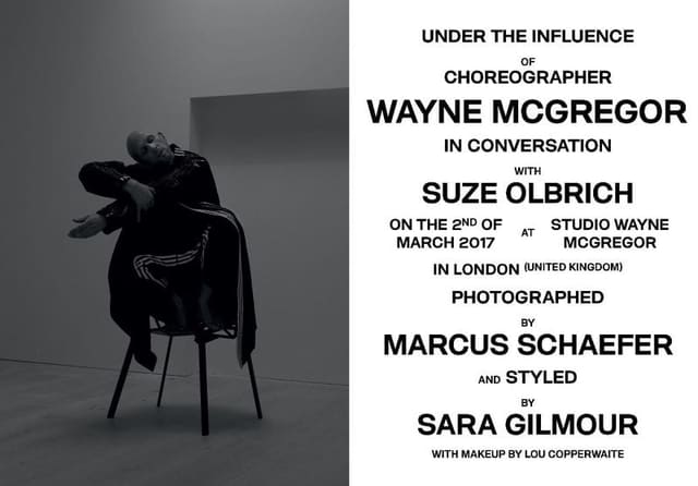 Under the Influence of Choreographer Wayne McGregor — Under the Influence Magazine