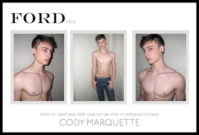 Polaroids Cody Marquette and Chris G Fal...
