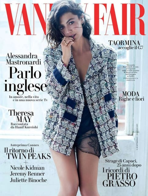 Vanity Fair Italy May 17, 2017 Cover wit... — Vanity Fair Italia