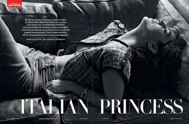 Italian Princess: Alessandra Mastronardi — Vanity Fair Italia