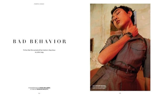 BAD BEHAVIOR — Essential Homme