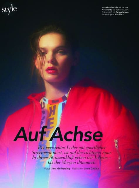Auf Achse for Swiss Magazine