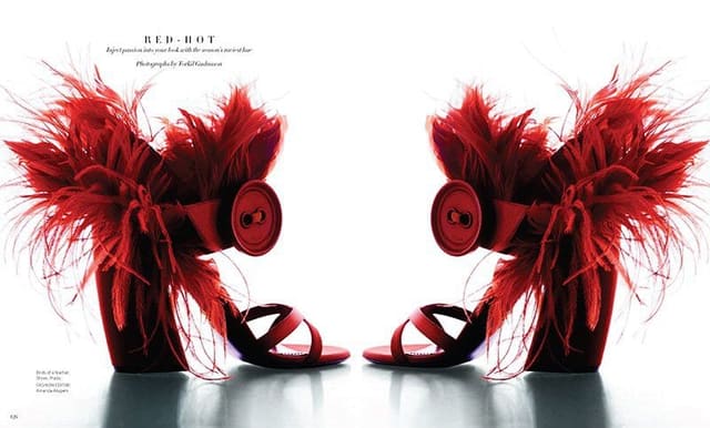 Red-Hot — Harper's Bazaar U.S.
