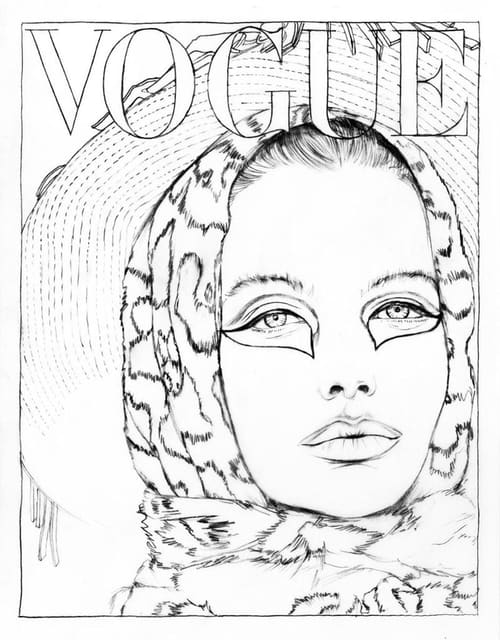 VOGUE À COLORIER — Vogue France