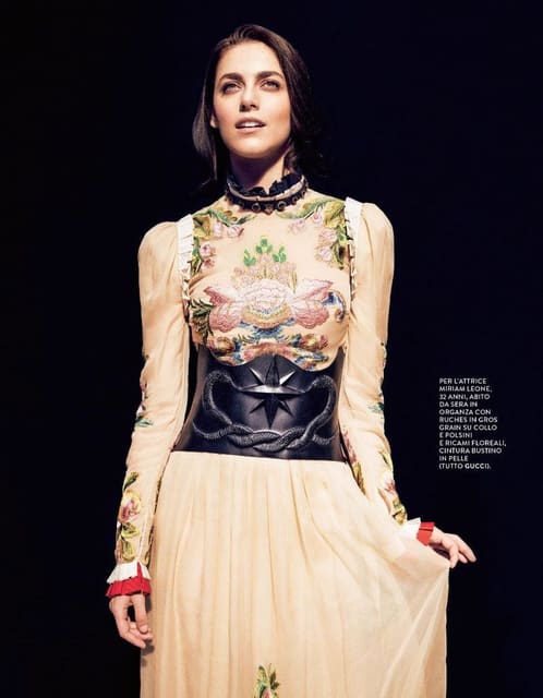 Miriam Leone — Grazia Italy