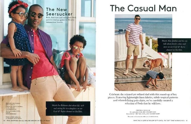 Lord & Taylor Celebrate Every Dad Catalog 2017 — Lord & Taylor