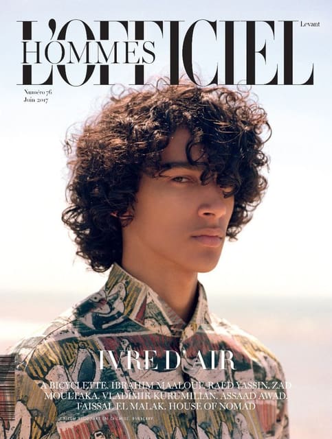 L'Officiel Hommes Levant June 2017 Covers — L'Officiel Hommes Levant