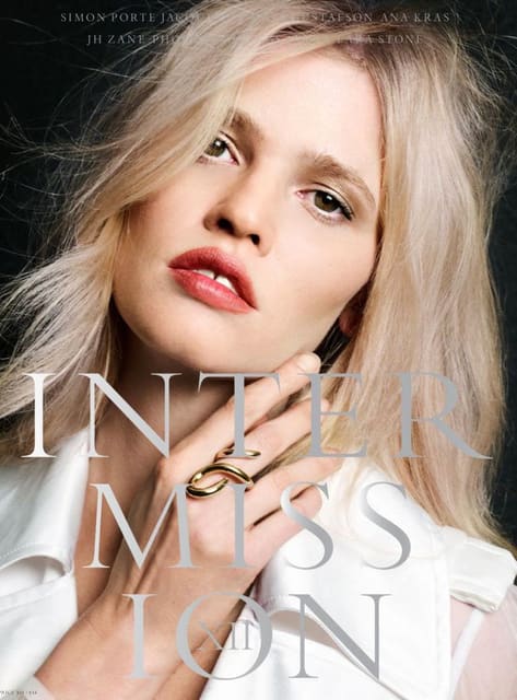 Intermission Magazine S/S 2017 Covers — Intermission Magazine