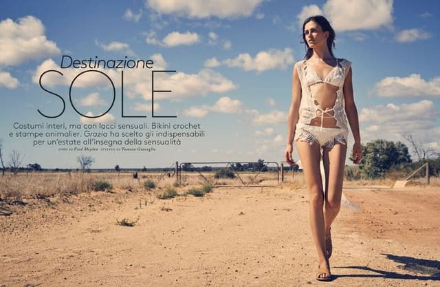 Destinazione sole ! — Grazia Italy