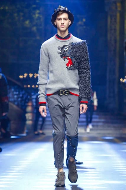 Dolce & Gabbana F/W 17 Men's Show — Dolce & Gabbana