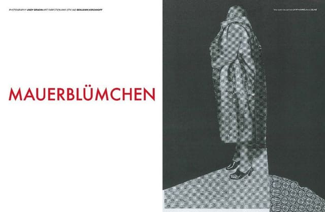 Mauerblümchen — Replica Man Magazine