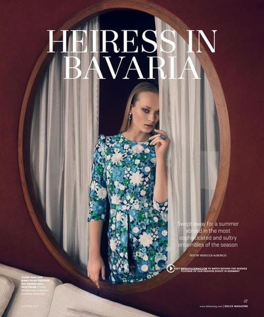 Heiress in Bavaria for Dolce Magazine by...