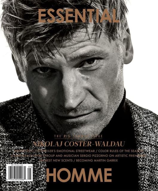 Essential Homme Summer 2017 Cover — Essential Homme