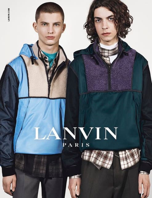 Lanvin F/W 2017 Men's Campaign — Lanvin