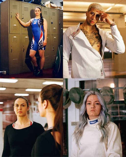 Summer Olympians Fashion Portfolio — W Magazine online
