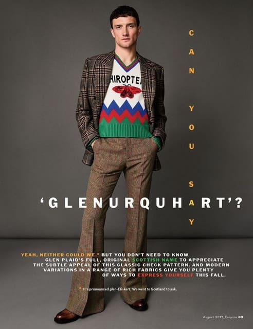 Can you say 'Glenurquhart'? — Esquire U.S.