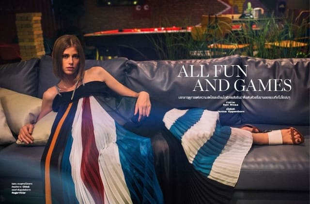 ALL FUN AND GAMES — L'Officiel Thailand