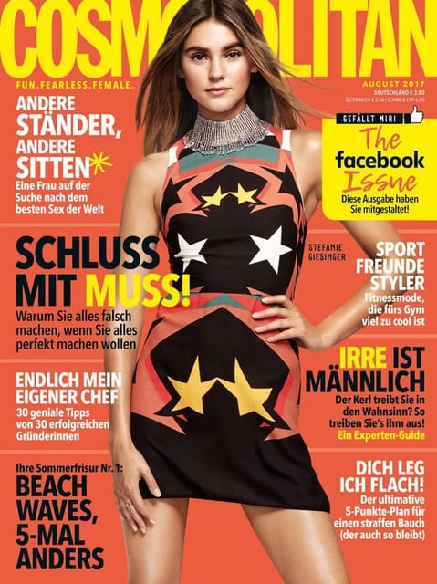 Cosmopolitan Germany July 2017 Cover — Cosmopolitan Germany