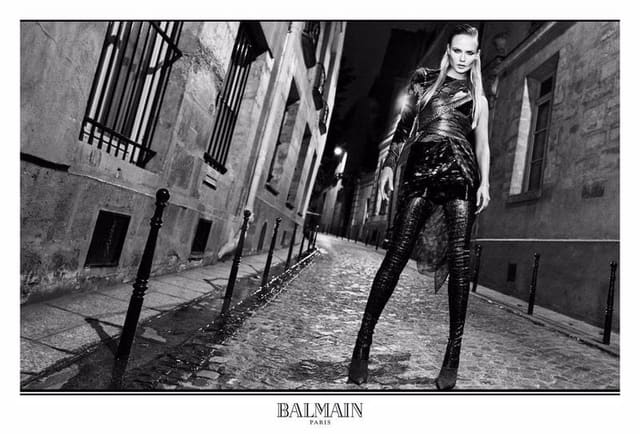 Balmain Fall/Winter 2017 Ad Campaign — Balmain