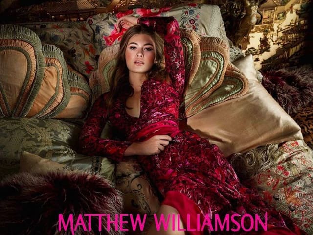 Matthew Williamson F/W 2015 — Matthew Williamson