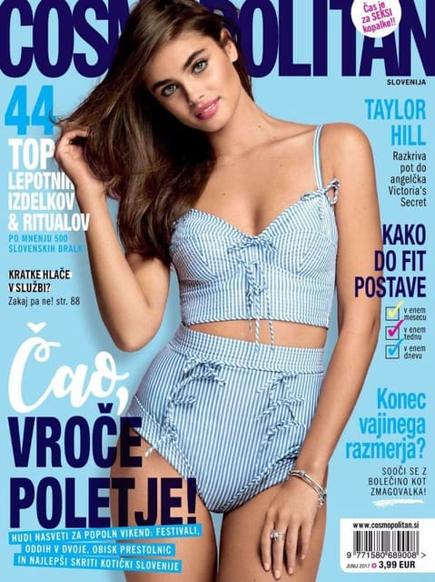Cosmopolitan Slovenia June 2017 Cover — Cosmopolitan Slovenia