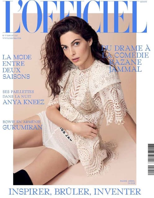 L'Officiel Levant July 2017 Cover — L'Officiel Levant