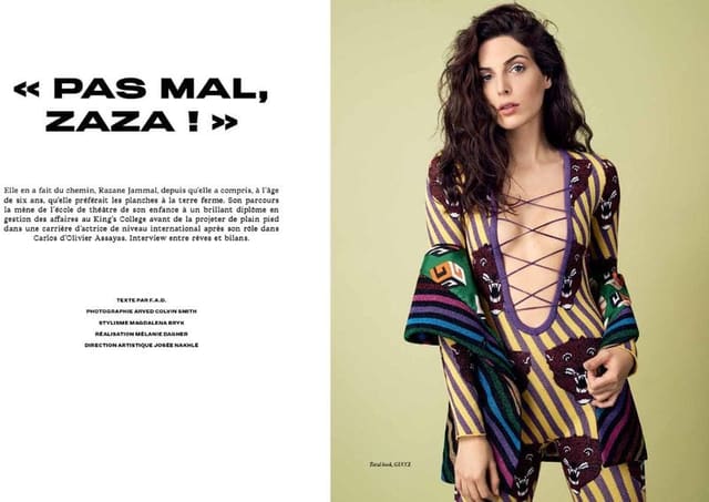 Paz Mal Zaza — L'Officiel Levant