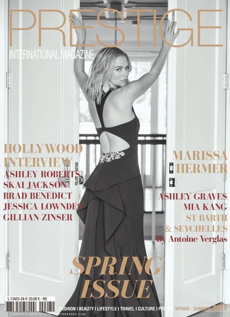 Prestige International Spring 2017 Cover — Prestige International Magazine France