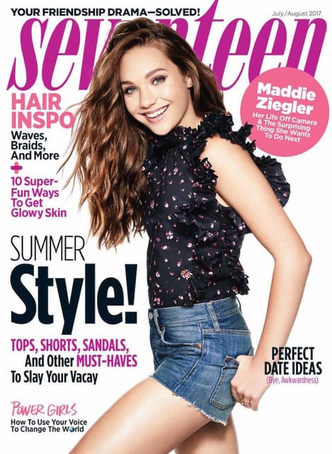 Seventeen July/August 2017 Cover — Seventeen Magazine